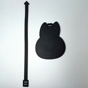 Authentic Exclusive MOYNAT x KASING LUNG - Luggage Tag - BLACK